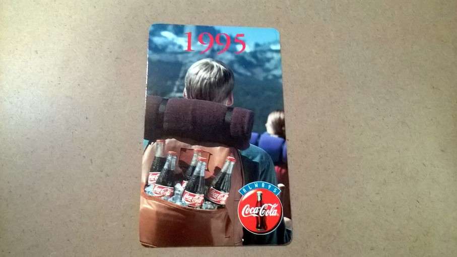 Coca Cola Memorab. Club 1994 Calendarietto 1995